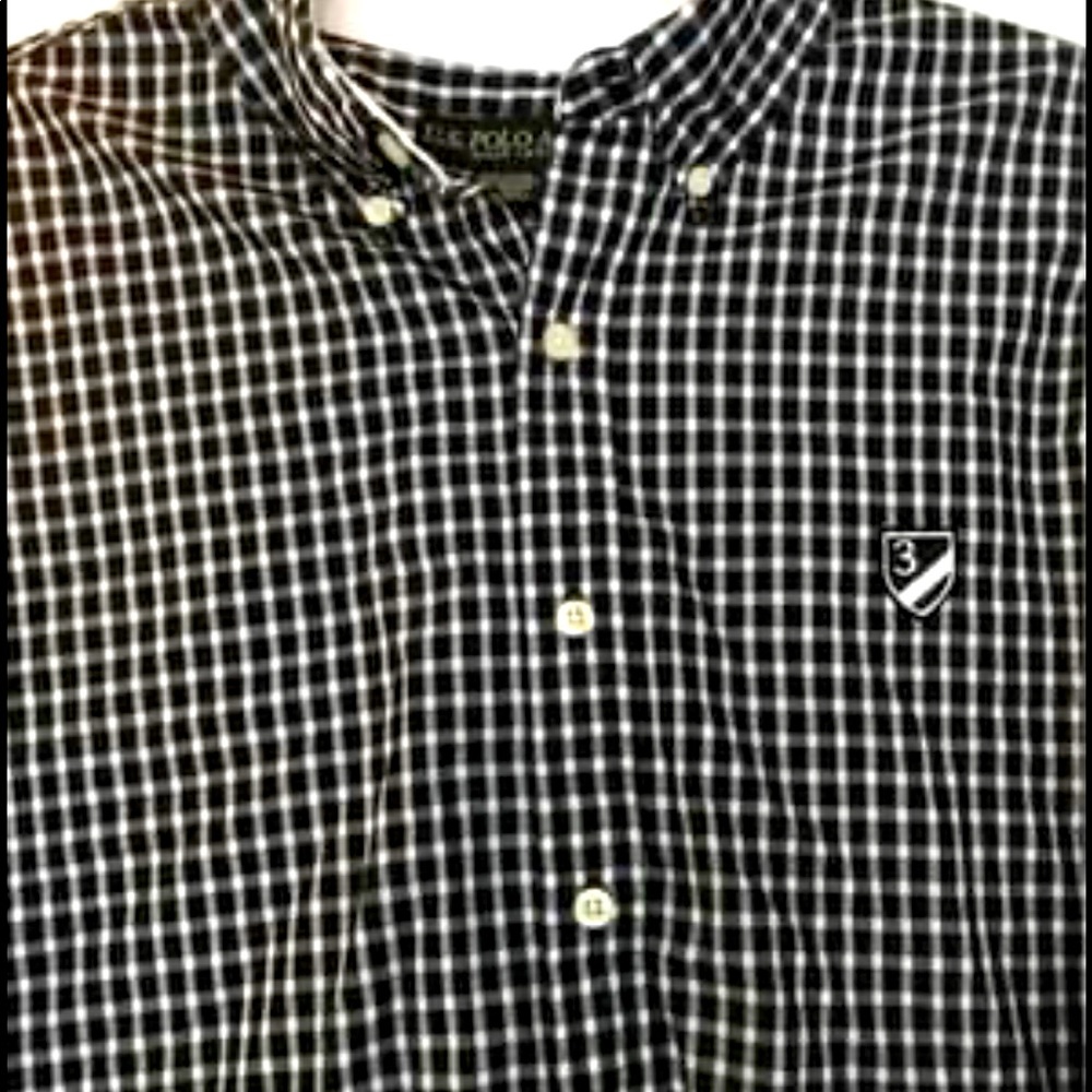 US Polo Association Mens XL Button Down NWOT - Picture 1 of 7